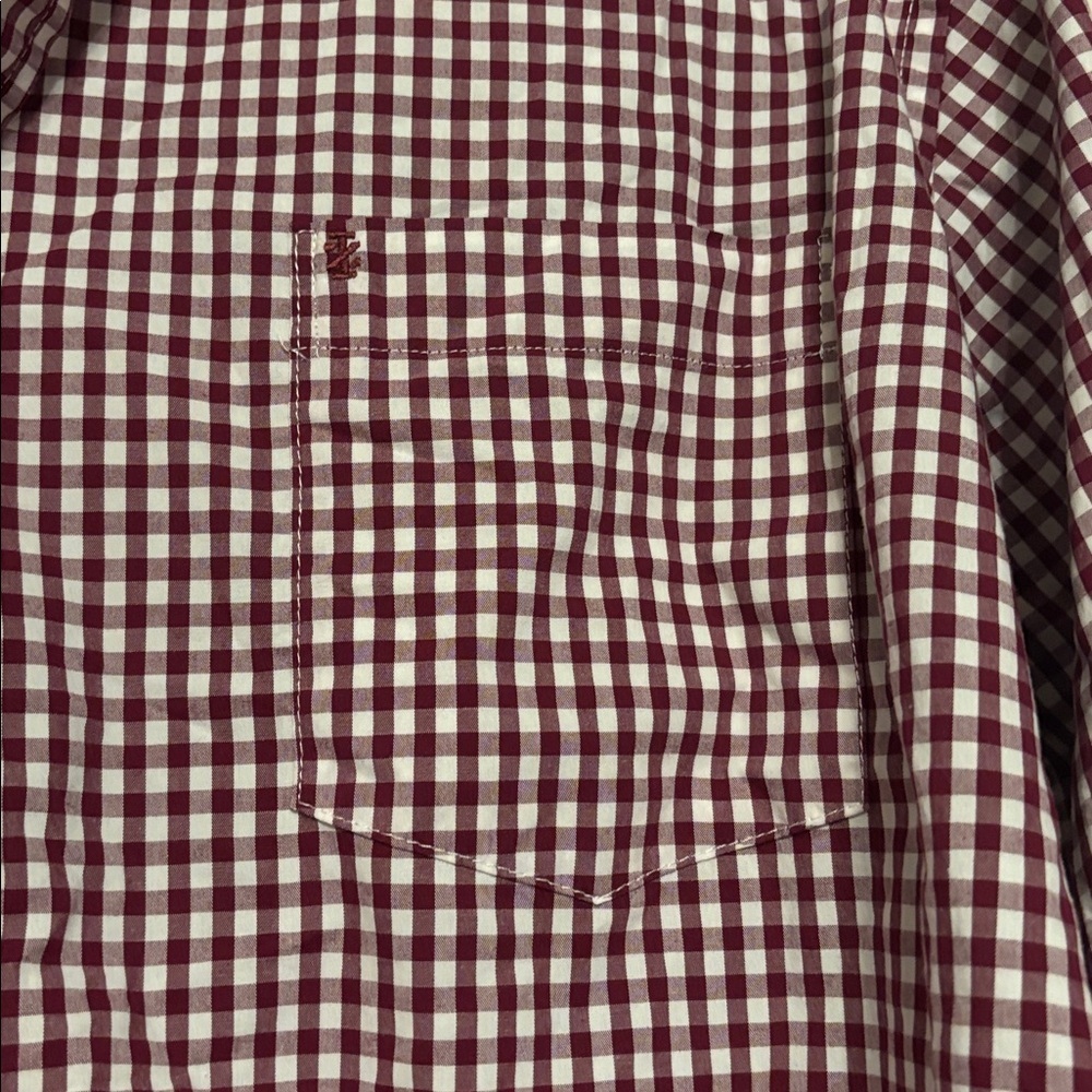 IZOD checkered button down - Picture 3 of 6